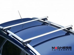 Jeep Renegade Roof Rack Cross Bars - for models w/ factory roof rails - Silver (2015-2023)